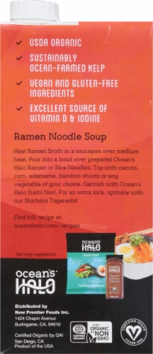 Ocean's Halo® Ramen Broth Perspective: back
