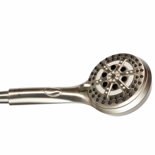 PULSE ShowerSpas Oasis Brushed Nickel Shower System Perspective: back