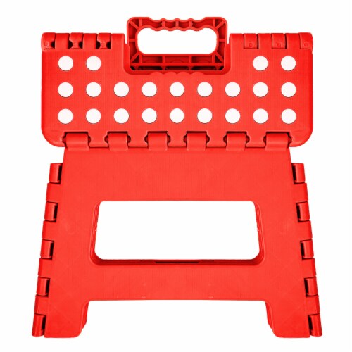 Compact folding clearance step stool