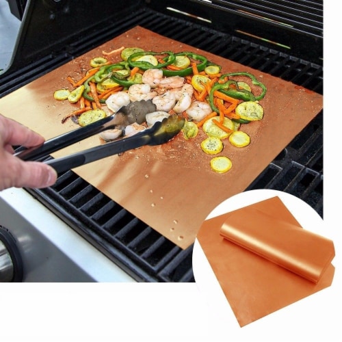 BBQ Grill Mat Non-Stick Mesh Mat Baking Sheet Liner Reusable Reversible  Washable, 1 unit - Ralphs