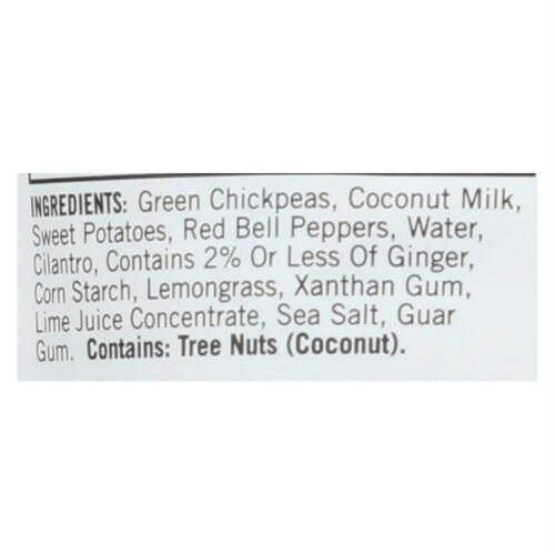 Vana Life Foods Coconut Lime Green Chickpea Superfood Bowl Perspective: back