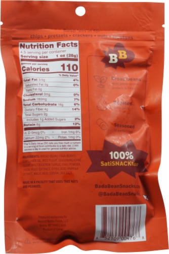 Bada Bean Bada Boom Sweet Sriracha Crunchy Broad Beans Perspective: back