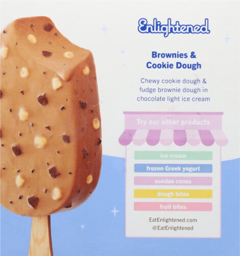 Enlightened® Brownies & Cookie Dough Light Ice Cream Bar