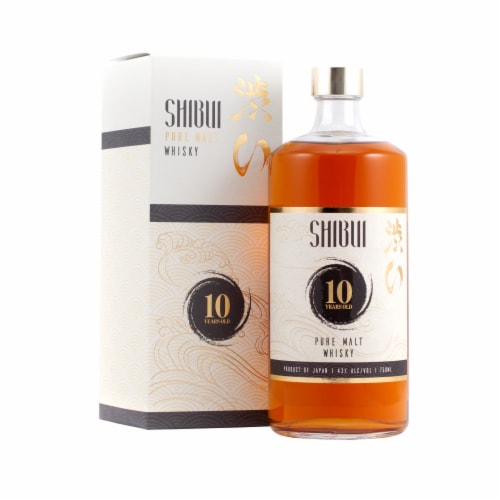 Shibui Aged 10 Years Pure Malt Chubu Single Whisky Perspective: back