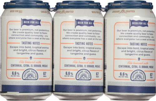 Everybody's Brewing Escape Artist IPA Perspective: back