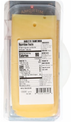 Mifroma Raclette Sliced Swiss Perspective: back