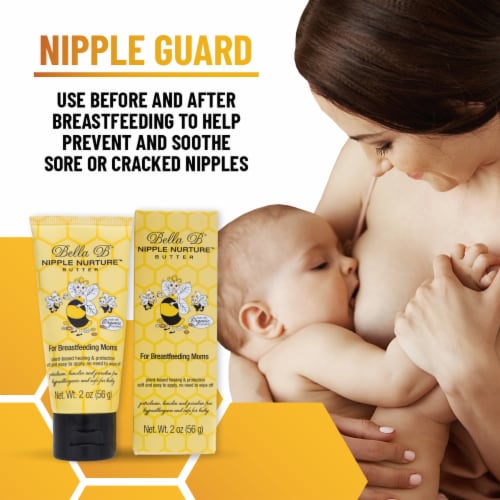 Bundle: Nipple Nurture Butter 2 oz and Tummy Honey Cream 4 oz Perspective: back