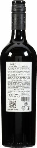 Zolo Malbec Perspective: back