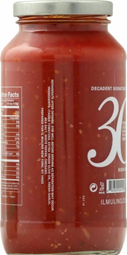 Il Mulino New York Marinara Pasta Sauce Perspective: back