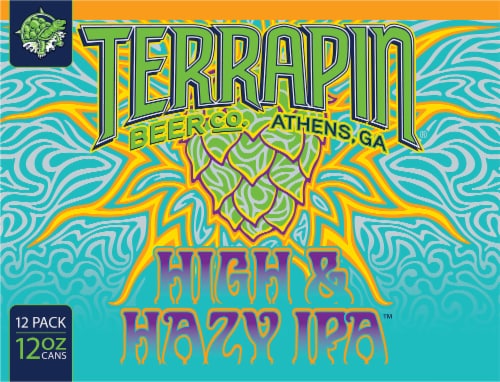 Terrapin Beer Co. High & Hazy IPA Perspective: back