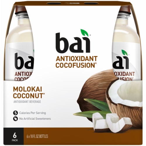 Bai® Cocofusion Molokai Coconut Antioxidant Infused Beverage Perspective: back