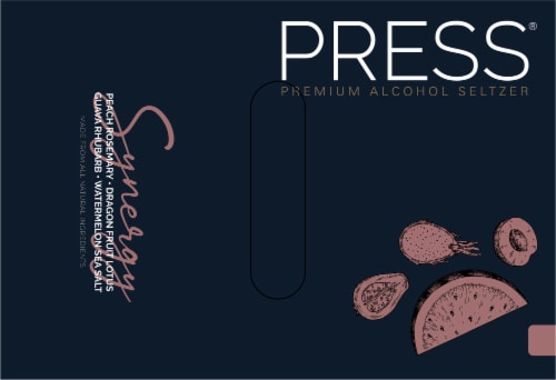 Press Synergy Hard Seltzer Variety Pack Perspective: back