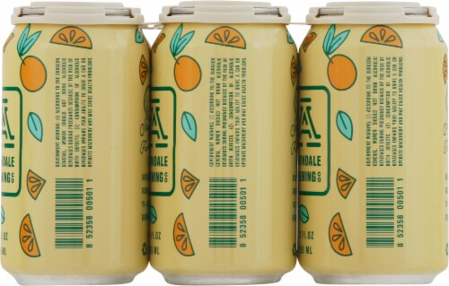 Avondale Brewing Brunch Punch Shandy Tangerine Ale Perspective: back