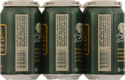 Avondale Brewing Spring Street Saison Belgian Style Farmhouse Ale Perspective: back