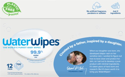 WaterWipes® Baby Wipes Mega Value Pack Perspective: back