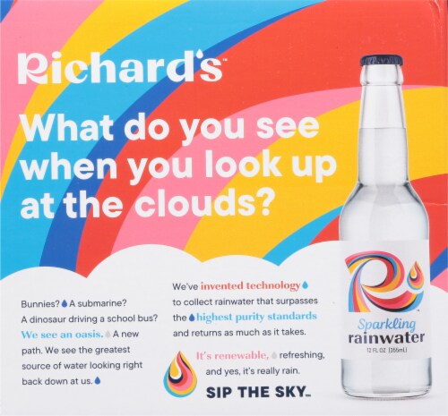 Richard's™ Sparkling Bottled Water Perspective: back