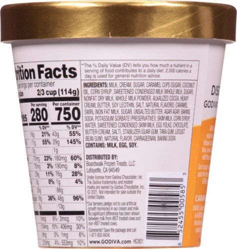 Godiva® Embrace Ice Cream Perspective: back