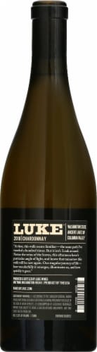 Luke Columbia Valley Chardonnay Washington White Wine Perspective: back