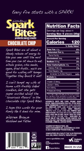 Cocoa Spark Bites, Case of 6 Perspective: back