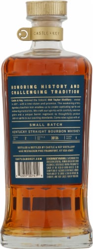 Castle & Key Small Batch Bourbon Perspective: back