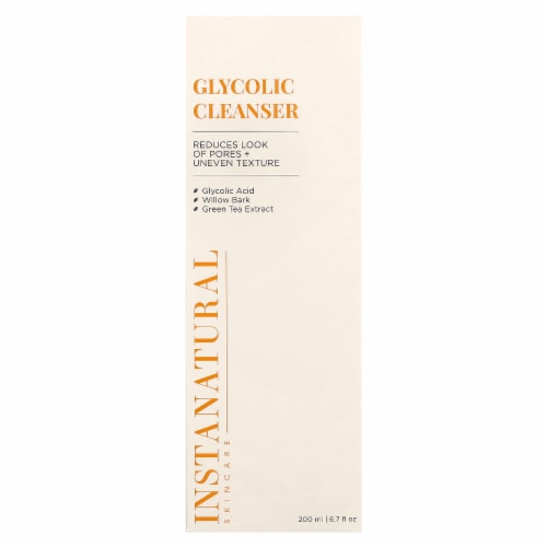InstaNatural Glycolic Cleanser - 6.7 oz Perspective: back