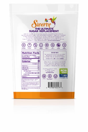 Swerve® Granular Sugar Replacement Perspective: back