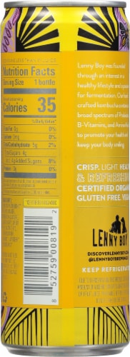 Lenny Boy Lavenderade Kombucha Perspective: back