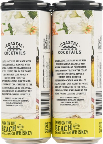 Coastal Cocktails Lemonade Whiskey Cocktail Perspective: back