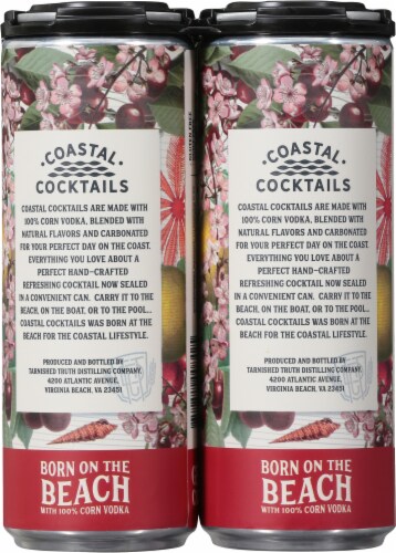 Coastal Cocktails Cherry Blossom Vodka Perspective: back