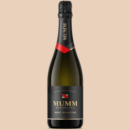 Mumm Brut Prestige Champagne California Sparkling Wine Perspective: back