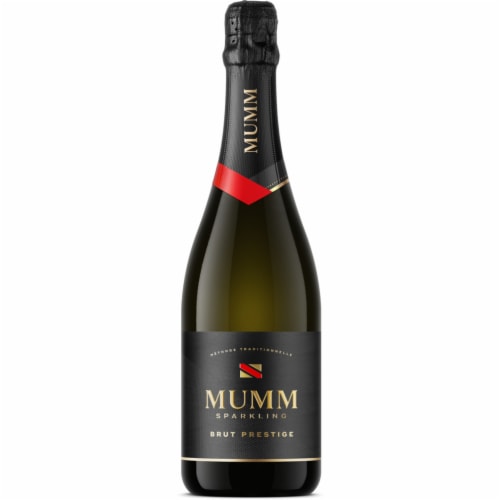Mumm Brut Prestige Champagne California Sparkling Wine Perspective: back