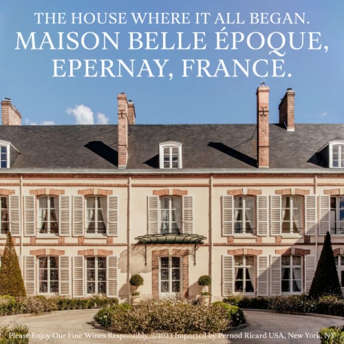 Perrier Jouet Brut Belle Epoque Champagne France Sparkling Wine Perspective: back