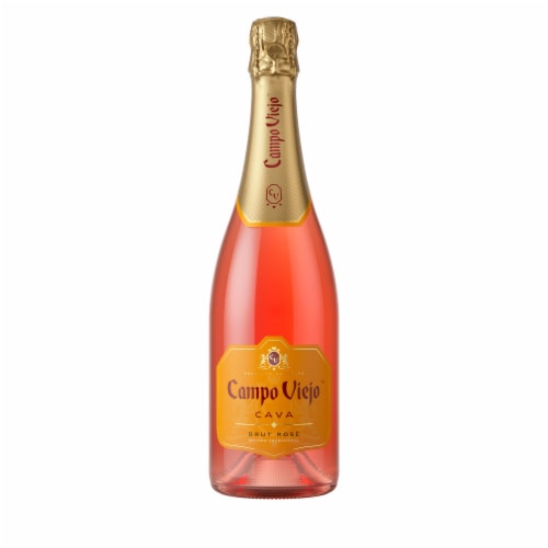 Campo Viejo Brut Rose Cava Spain Sparkling Wine Perspective: back