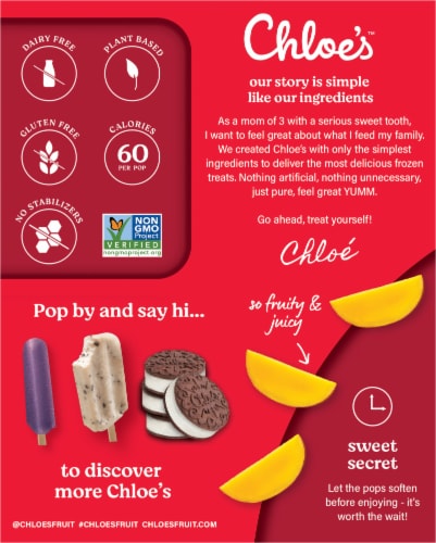Chloe's Mango Pops 4 Count Perspective: back