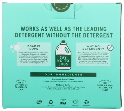 Ingredients Matter Fragrance Free Laundry Soap Perspective: back