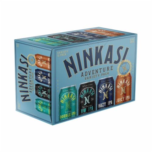 Ninkasi Brewing Company Adventure Variety Pack Craft Beer Perspective: back