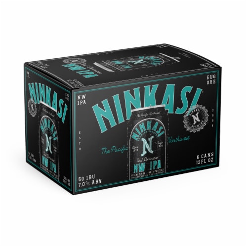 Ninkasi Brewing Company® Total Domination® Northwest IPA Craft Beer Perspective: back