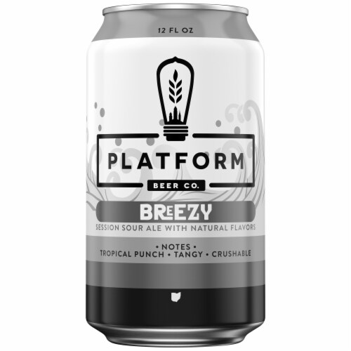 Platform Breezy Sour Ale Beer Perspective: back