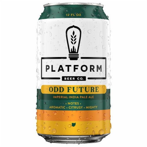 Platform Odd Future Imperial India Pale Ale Beer Perspective: back