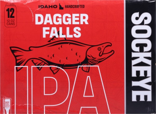 Sockeye Brewing Dagger Falls IPA Perspective: back