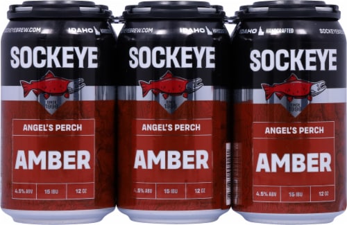 Sockeye Angel's Perch Amber Ale Perspective: back