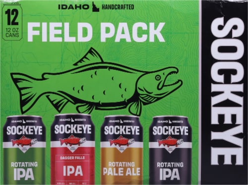 Sockeye Brewing IPA Beer Variety Pack Perspective: back