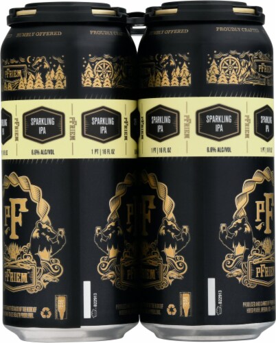 pFriem™ Sparkling IPA Beer Perspective: back