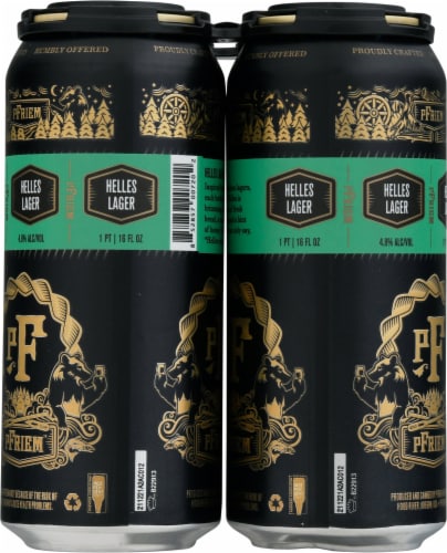 pFriem™ Helles Lager Beer Perspective: back