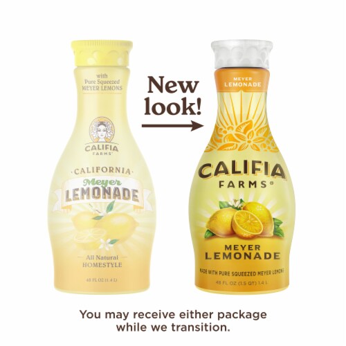 Califia Farms® Meyer Lemonade Perspective: back