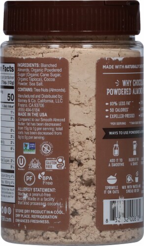 Barney Butter® Chocolate Powdered Almond Butter Perspective: back
