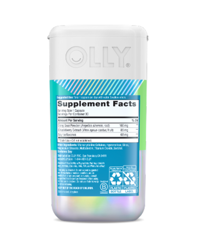 Olly® Miss Mellow Capsules Perspective: back