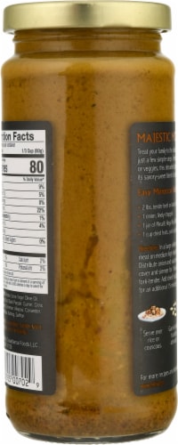 Mina Tagine Moroccan Lamb or Beef Cooking Sauce Perspective: back