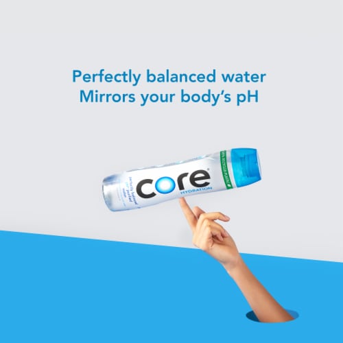 Core Hydration Perfectly Balanced Bottled Water Perspective: back
