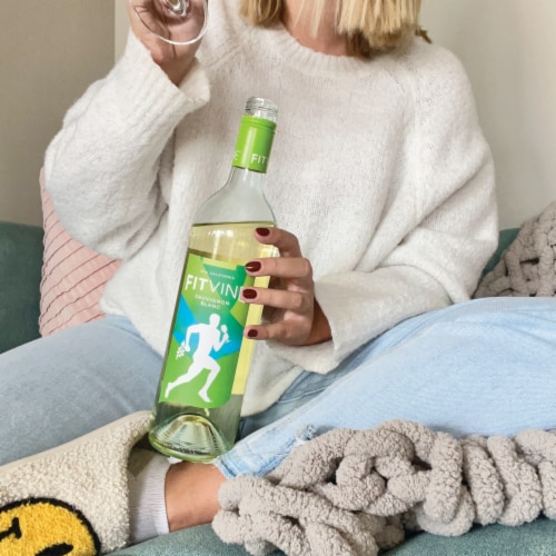 FitVine California Sauvignon Blanc 750 ml Perspective: back